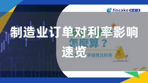 制造业订单对利率影响速览
