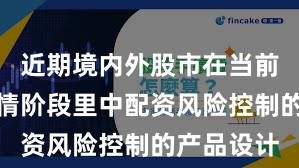近期境内外股市在当前结构性行情阶段里中配资风险控制的产品设计