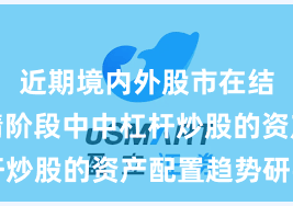 近期境内外股市在结构性行情阶段中中杠杆炒股的资产配置趋势研判